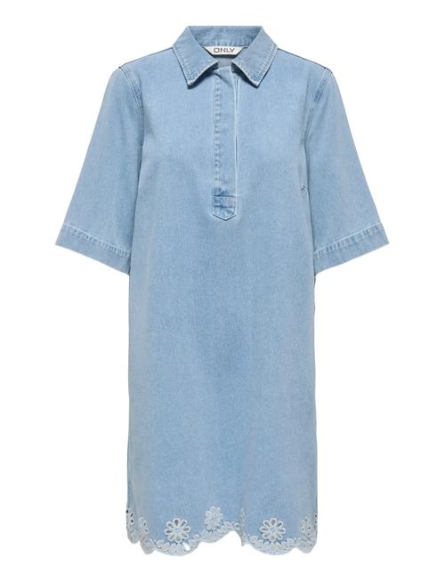 ONLY | Onlbelle Ss Half Placket Dnm Dress Sij | M