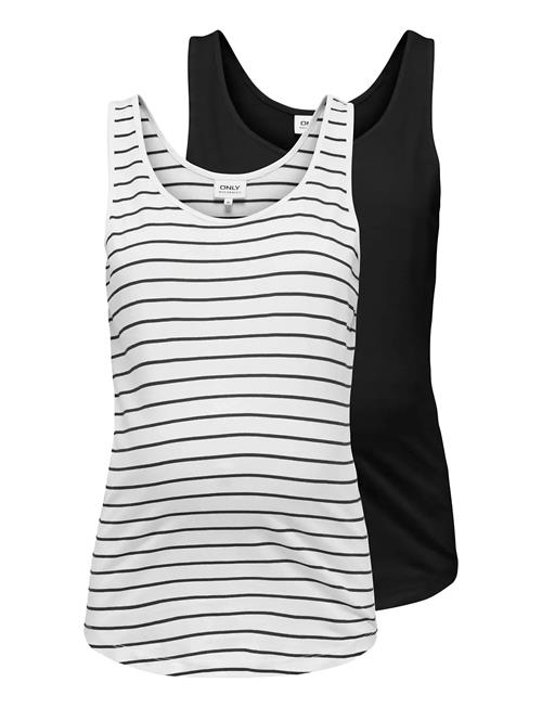 Only Maternity | Olmbloom S/L Tank Top Jrs 2-Pack | XXL