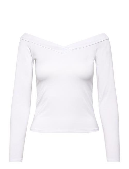 Pieces | Pcmaliva Ls Offs V-Neck Top Jrs Noos Bc | M