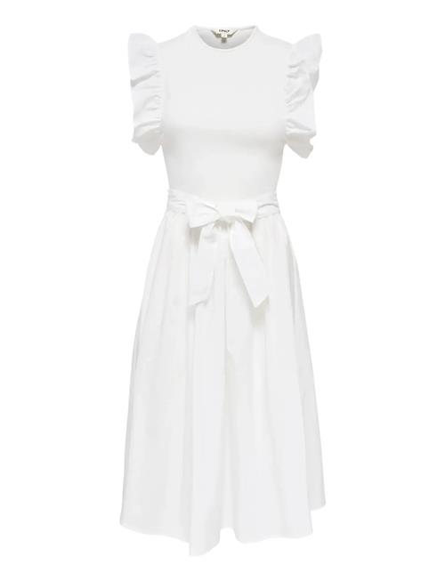 ONLY | Onlavalora S/L Long Belt Dress Wvn Ex | XS