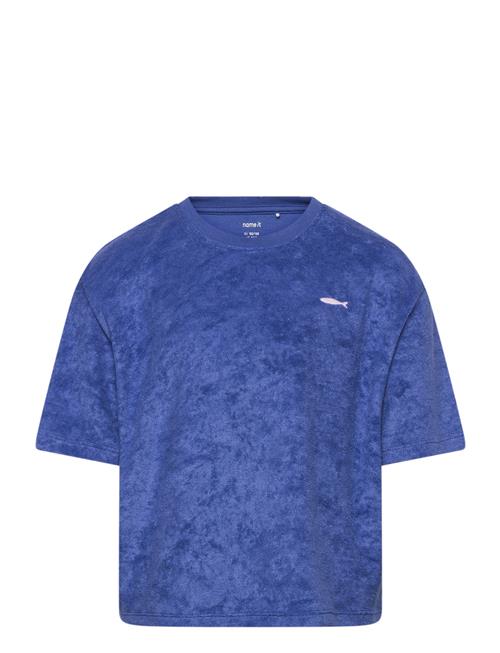 name it | Nkfhildimar Terry Ss Rlx Sh Top | 146-152