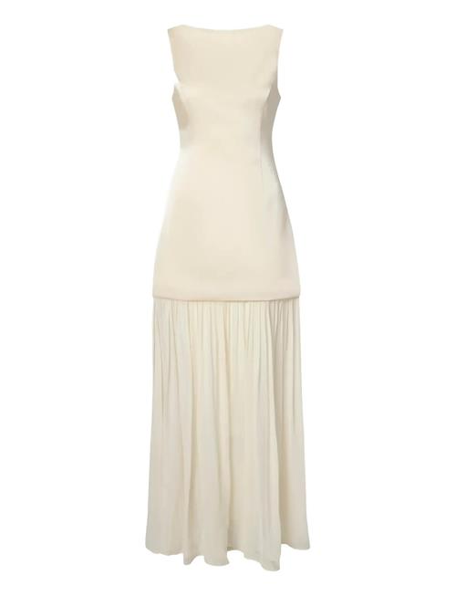 Malina | Karla Dropped Waist Chiffon Maxi Dress | 38