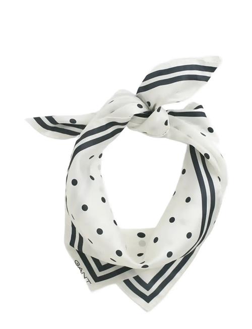 GANT | Dot Print Silk Scarf | ONE SIZE