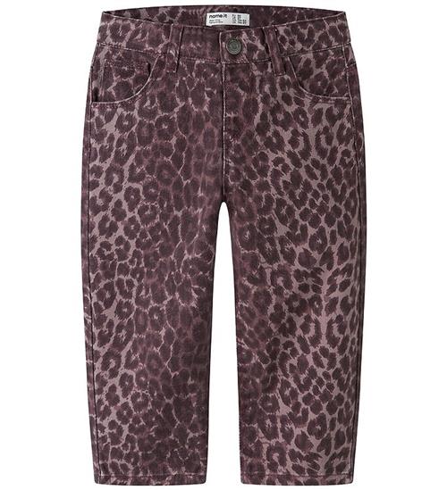 Name it Bukser - NmfBelle - Mom Leo - Burgundy/Leo