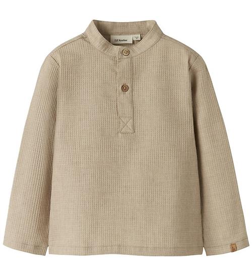 Lil' Atelier Bluse - NmmDasher - Oxford Tan/Melange
