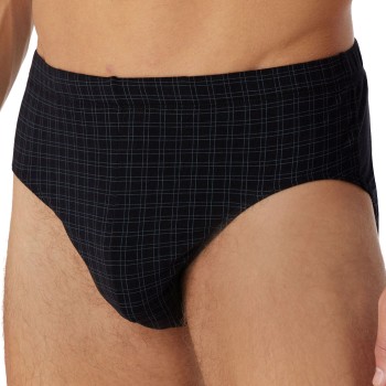 Schiesser Cotton Casuals Brief Sort økologisk bomuld Small Herre