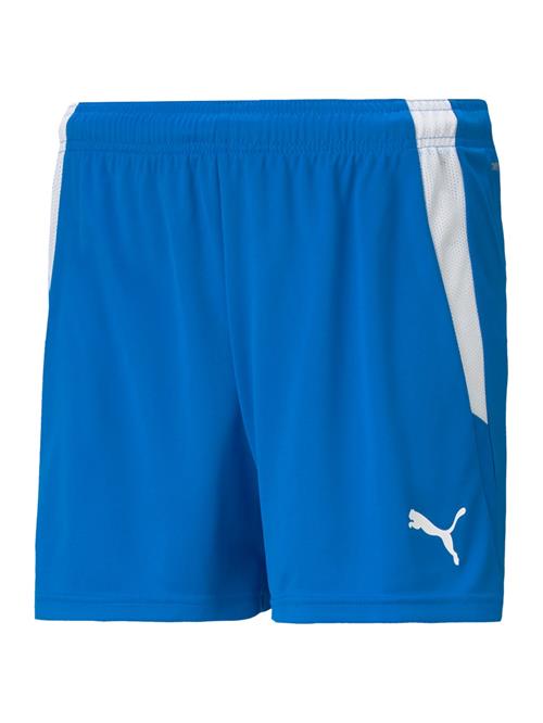 PUMA Sportsbukser 'TeamLiga'  blå / hvid