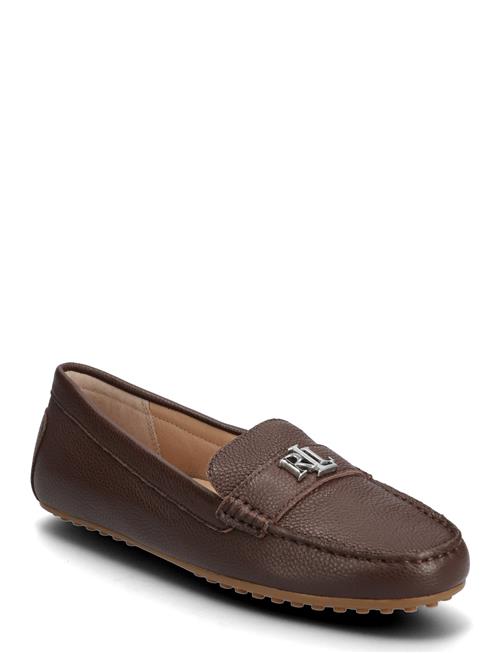 Lauren Ralph Lauren | Barnsbury Pebbled Leather Driver | 38