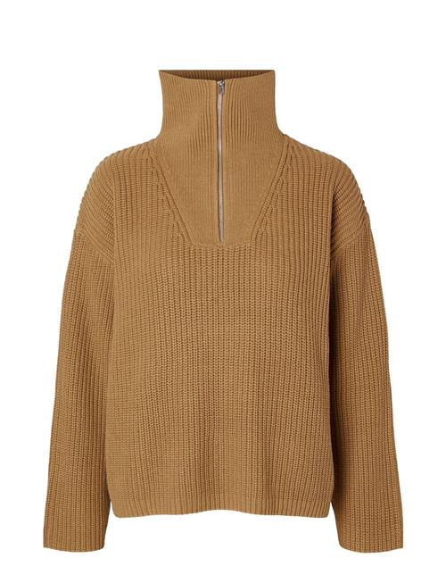Selected | Slfbloomie Ls Knit Half Zip Noos | S