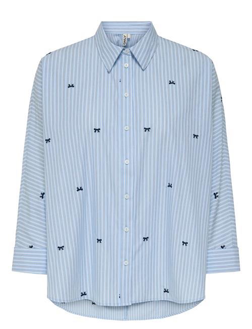 ONLY | Onlzeidi Grace Ls Bow Emb Shirt Wvn | XS