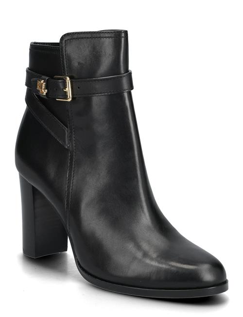 Lauren Ralph Lauren | Brooke Ii Burnished Leather Bootie Heel | 40