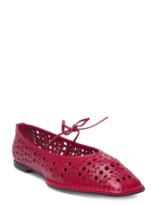 ALOHAS | Sway Slit Leather Ballet Flats | 38
