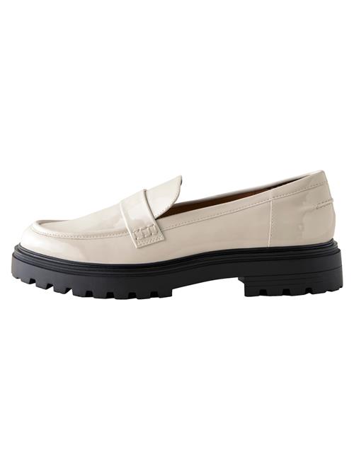 Next Slipper  sort / hvid