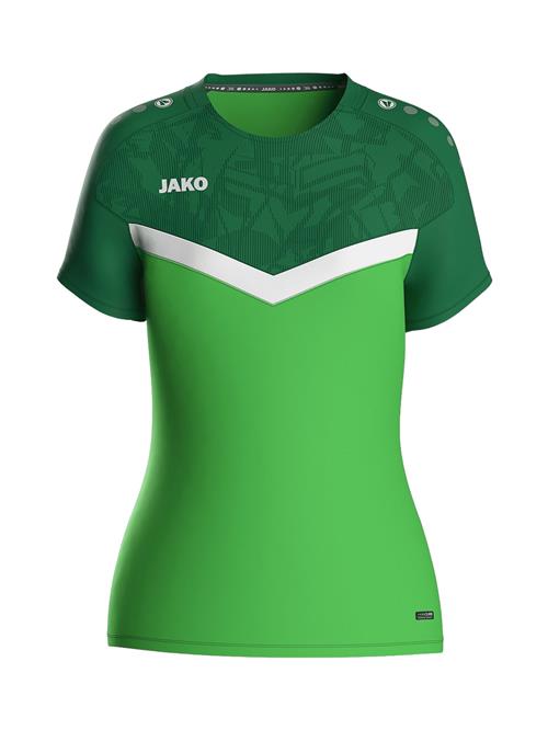JAKO Funktionsbluse  grøn / gran / lysegrøn / hvid