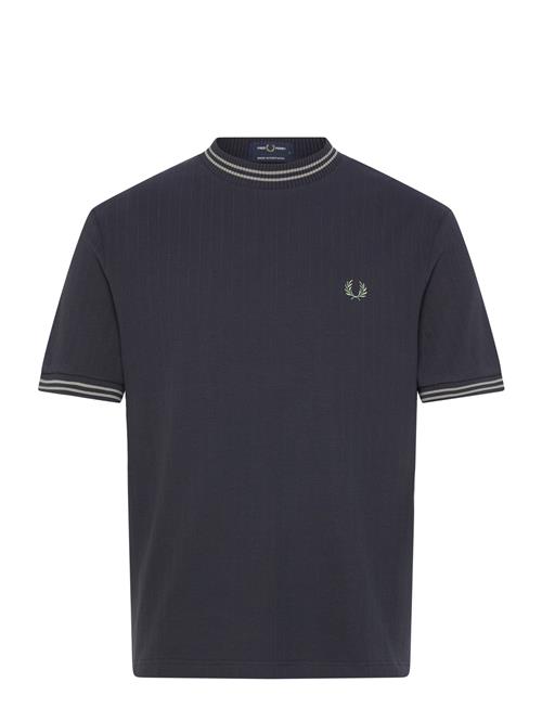 Fred Perry | Ribbed Jersey T-Shirt | L