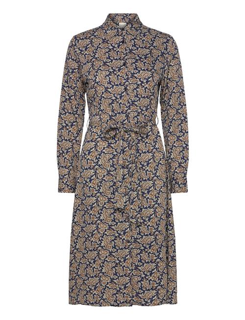 GANT | Slim Paisley Shirt Dress | 38