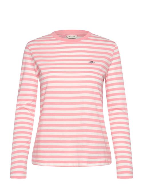 Gant | Reg Striped Shield Ls T-Shirt | XXL