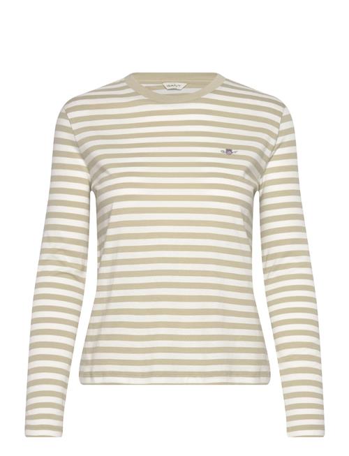 Gant | Reg Striped Shield Ls T-Shirt | M