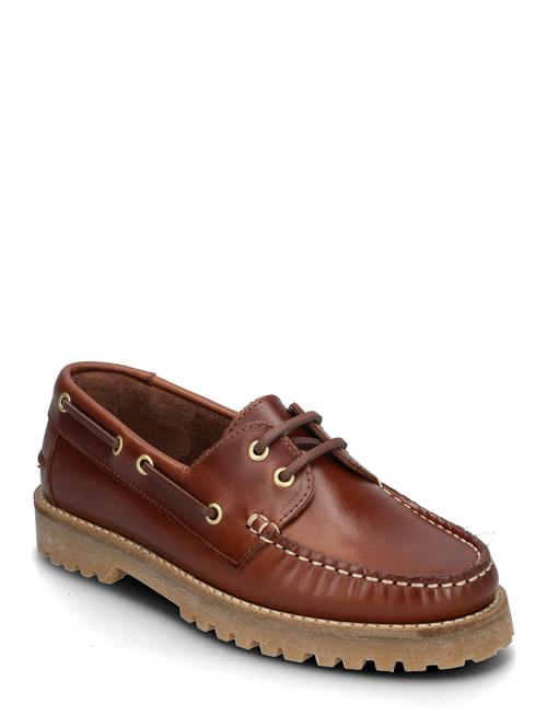 Bianco | Biacapri Boat Shoe Pull Up Leather | 36