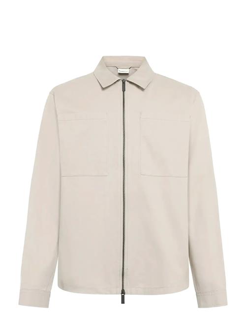 Knowledge Cotton Apparel | Twill Zip Overshirt | S