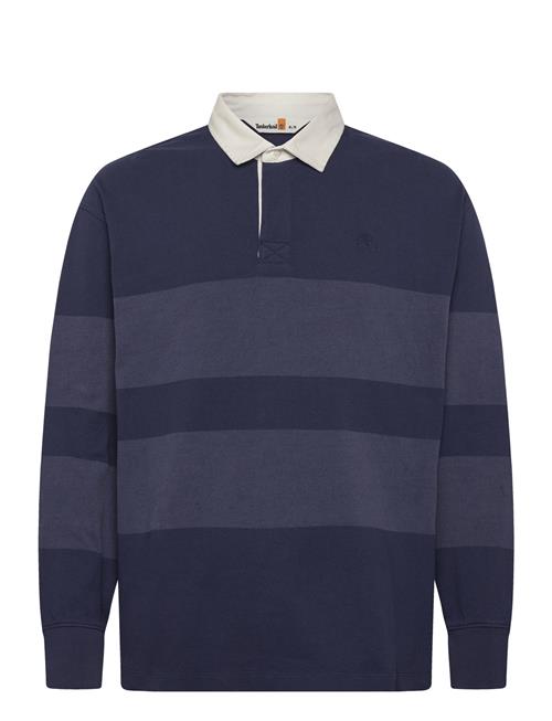 Timberland | Ls Striped Rugby Polo Peacoat | XL