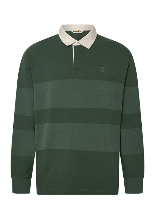 Timberland | Ls Striped Rugby Polo Pineneedle | XXL