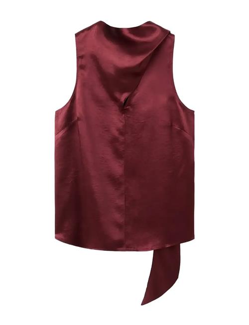 Mango | Satin Blouse With Foulard | XL