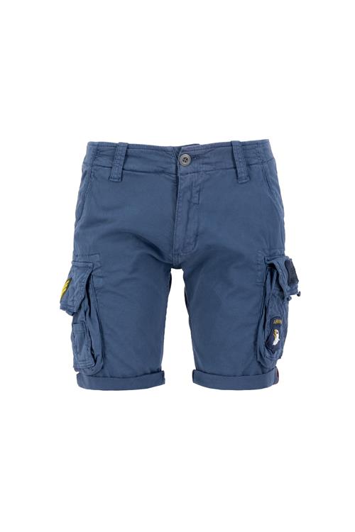 ALPHA INDUSTRIES Cargobukser  navy / rød