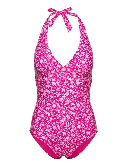 Abecita | Haiti Halterneck Swimsuit Pink Crush | D/E x 38