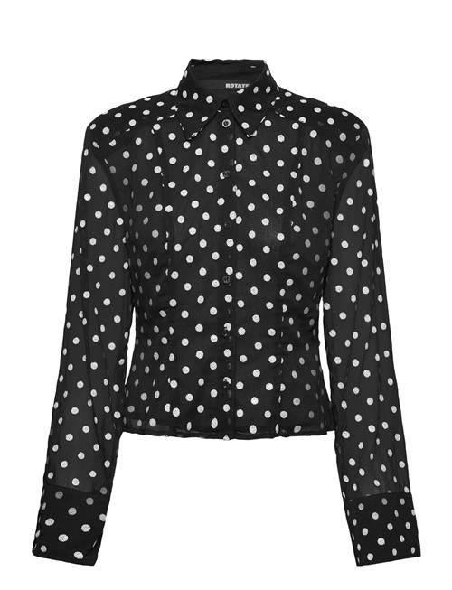 ROTATE | Chiffon Fitted Shirt | 36