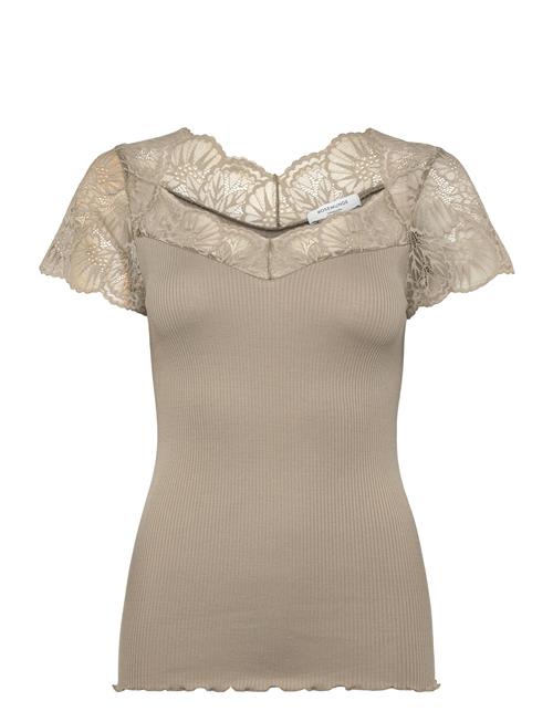 Rosemunde | Rwbeatha Silk Capsleeve T-Shirt | XL