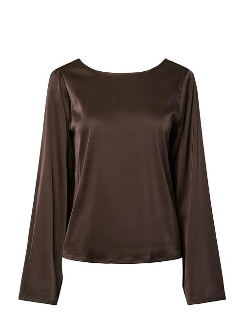 Pieces | Pcnanina Ls Satin Top Wvn D2D | XL