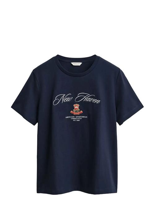 GANT | Reg Cotton Crest Ss T-Shirt | XL