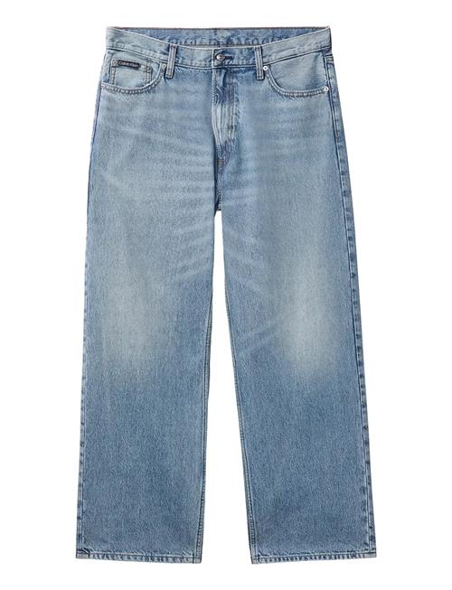 Calvin Klein Jeans | Baggy Silver Stream Jean No Dest | 28 x 32