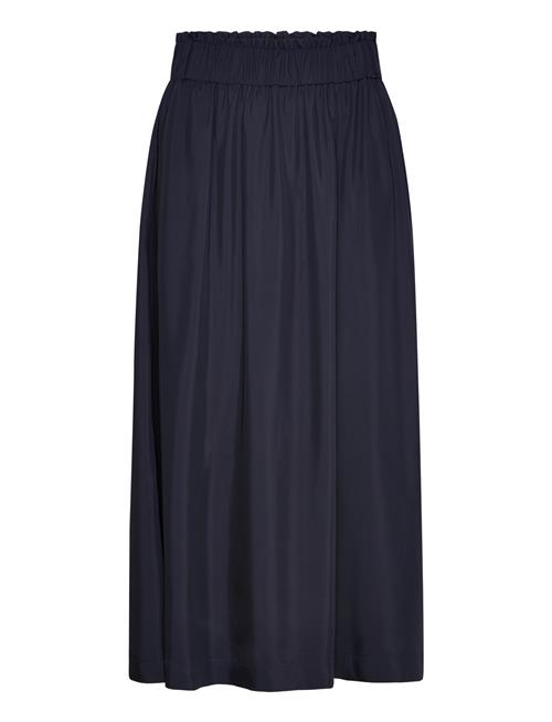 GANT | Fluid Twill Pull-On Midi Skirt | 44