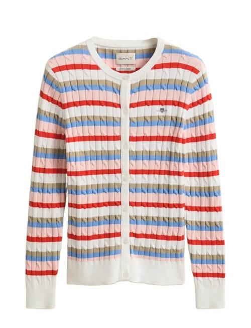 GANT | Stretch Cotton Cable Stripe Cardi | S