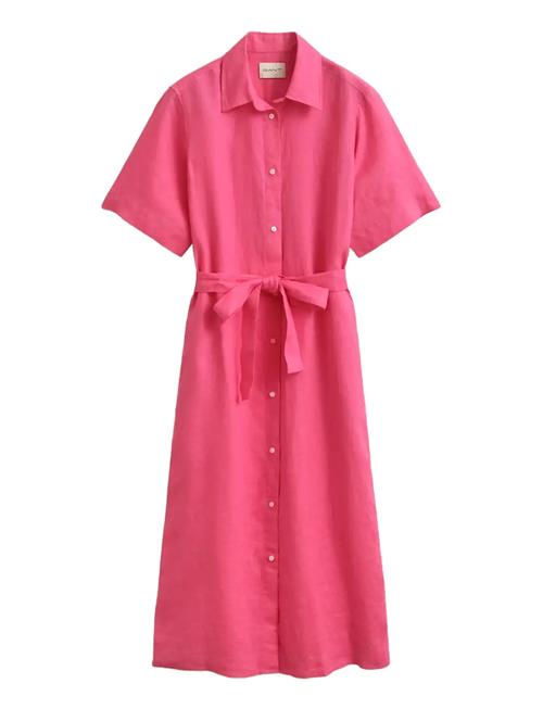 GANT | Linen Ss Shirt Dress | 34