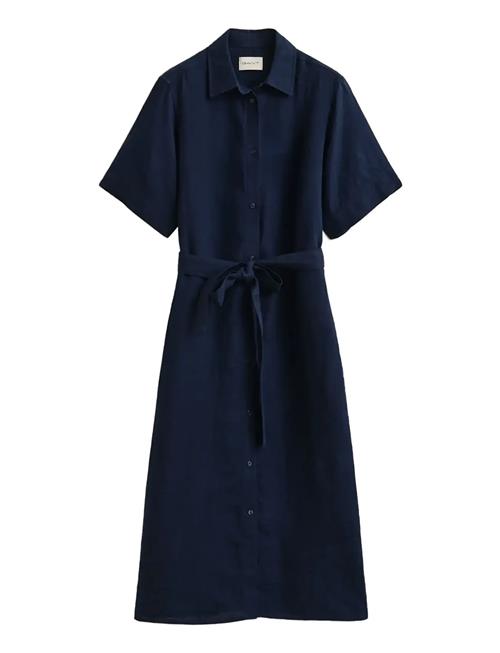 GANT | Linen Ss Shirt Dress | 44