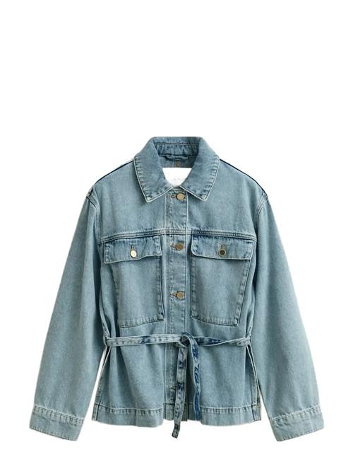 GANT | Denim Jacket With Tie Detail | XXL