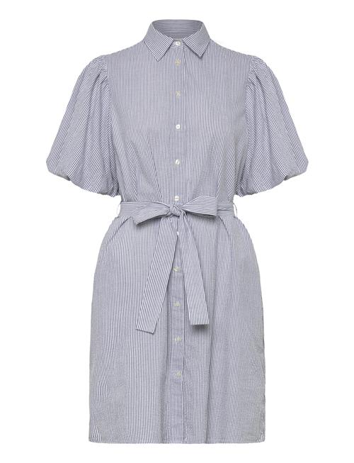 GANT | Seersucker Puff Sleeve Dress | 42