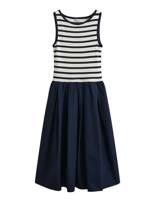 GANT | Jersey Woven Combo Dress | XL