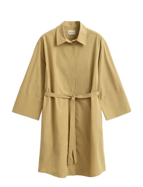 GANT | Poplin Belted Shirt Dress | 44