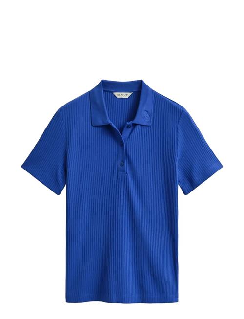 GANT | Slim Ribbed Ss Polo | M