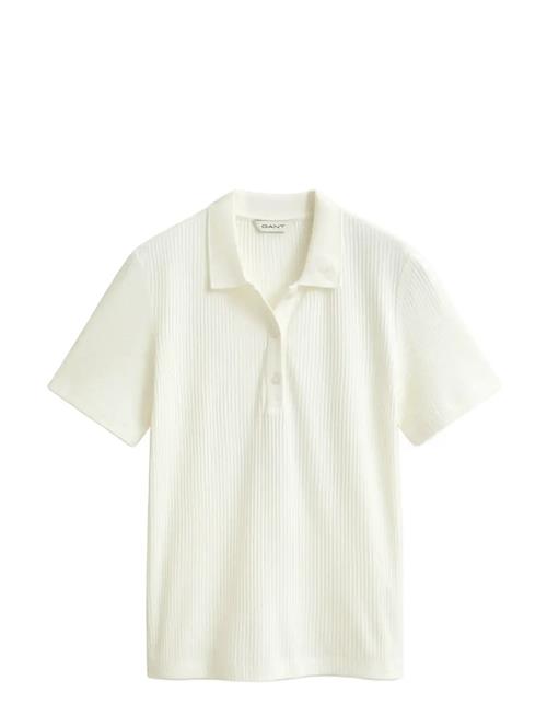 GANT | Slim Ribbed Ss Polo | L