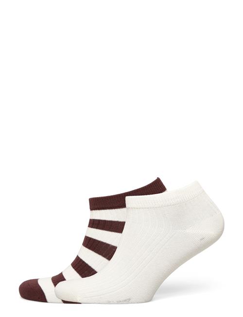 GANT | Stripe And Solid Ankle Socks 2-P | 39-41