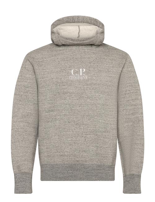 C.P. Company | Logo Embroidered Cotton Hoodie | M