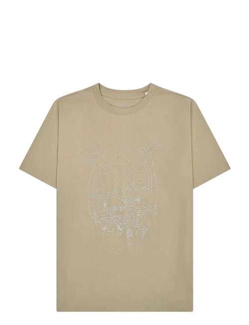 Knowledge Cotton Apparel | Front Print T-Shirt | XL
