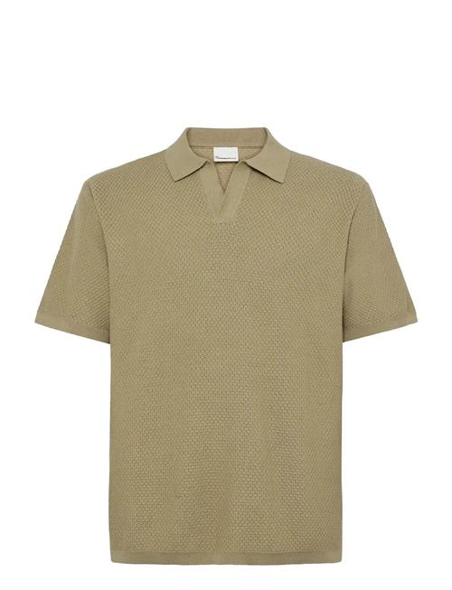 Knowledge Cotton Apparel | Knitted Polo | XXL