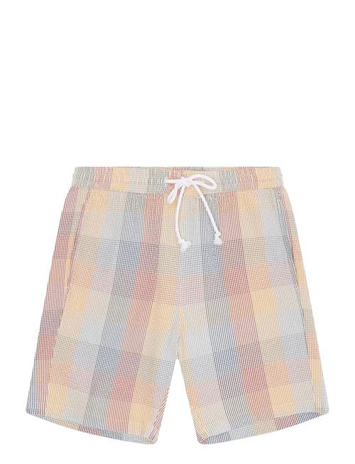 Knowledge Cotton Apparel | Fig Loose Seersucker Shorts | XXL