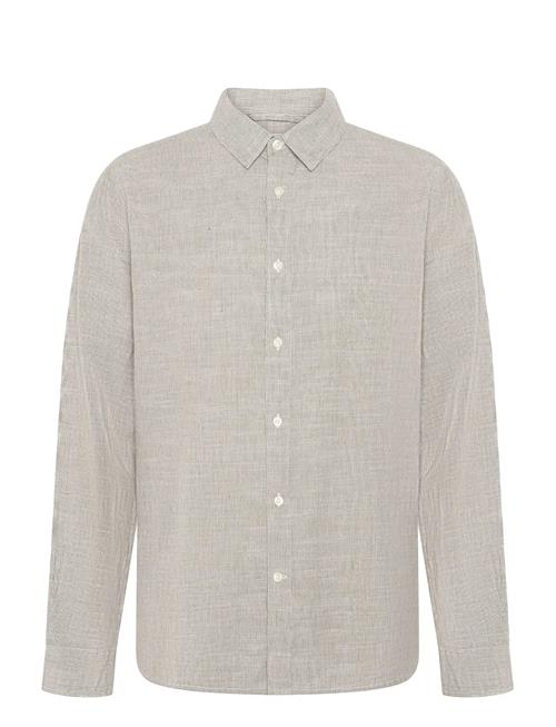 Knowledge Cotton Apparel | Dune Regular Stripe Shirt | S